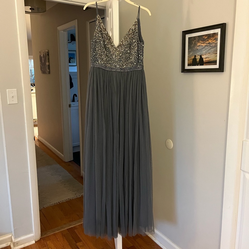 BHLDN Avery dress in periwinkle (size 4)